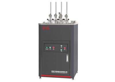 China Vicat Softening Temperature HDT Testing Machine 3 Stations 0.001 Deformation Resolution for sale