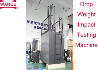 China ISO3127 Standard Drop Weight Impact Test Machine Adjustable Workbench for sale