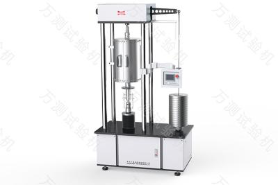 China 500kn Lever Tensile Testing Machine Dead Weight Loading Motorized Pullrod 1100 Degree Celsius for sale