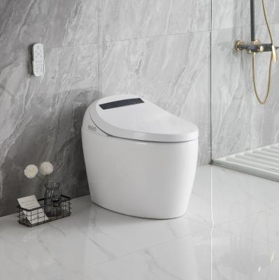 China 2020 Best Selling Automatic Operation ZHONGYA 2020 Intelligent Intelligent Floor Standing Toilet Bowl Hotel Automatic Toilet for sale