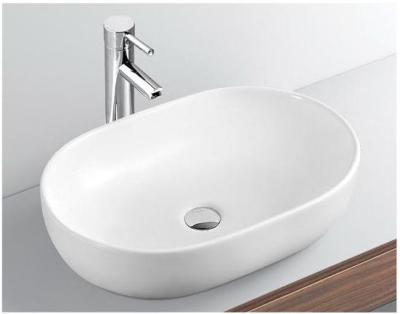 China Eco-friendly Bathroom Sanitary Countertop Sink Washbasin Handware ZHONGYA Ceramic Basin Sink for sale