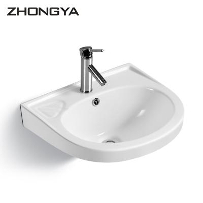 China Factory Price Modern Bathroom Basin Basins Wall-Hung Hand Wash Sink for sale