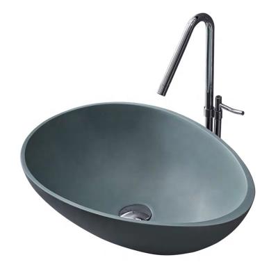 China MEIYANI Modern Hot Selling Artificial Stone Wash Basin Bowl Bathroom Handcrafted Sink for sale