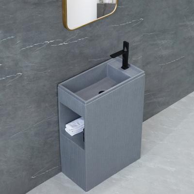 China Modern Meiyani Sink Hand Wash Basin Bathroom Sandstone Modern Freestanding Basin for sale