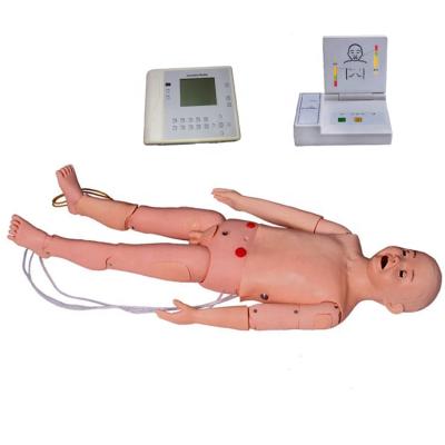 China Manikin PALS Multifunctional Medical Training Manikin, 5 Years Child ACLS Training Manikin with CPR, Intubation, ECG, Auscultation for sale