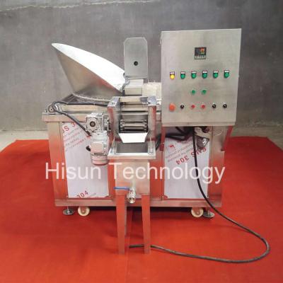 China Restaurant Industrial Pork Rinds Chicken Beef Electric Continuous Continuous Frying Machine for sale