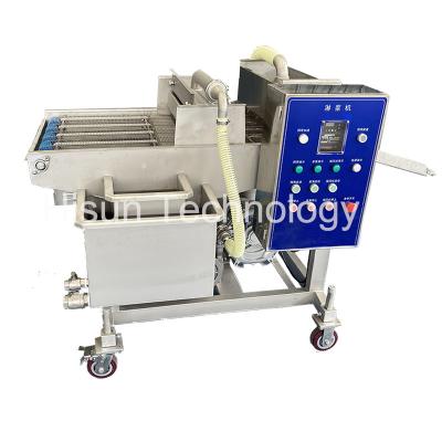 China Automatic Chicken Nugget Bread Crumb Coating Tempura Beating Machine Fried Chicken Breading Machine Fish Breading Machine for sale