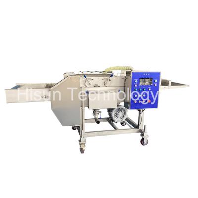 China Low Energy High Speed ​​Shrimp Meat Wet Coater Beat Dipper Breading Machine for sale