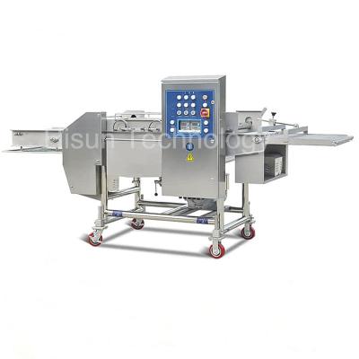 China Low Energy High Speed ​​Beat Machine Batter Breading Machine Shrimp Breading Meat Wet Coater Beat Dipper Breading Machine for sale