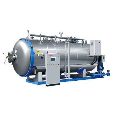 China food & Fully Automatic Beverage Plant Retort Steam / Air Machine For Canned Fish for sale