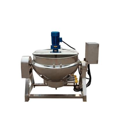 China Dairy factory automatic industrial electric heated mixer machine for peanut candy cooking coated kettle for peanut candy for sale