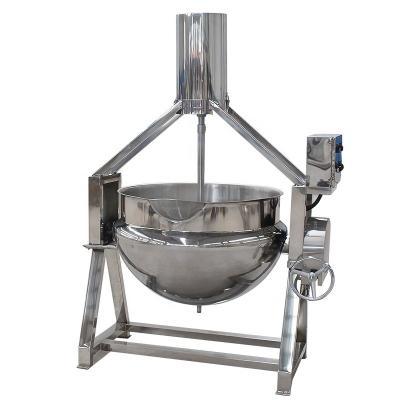 China Dairy Products Factory Factory Price Automatic Gas And Electric Jacketed Kettle Cooking Pot for sale