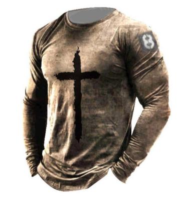 China Wholesale Custom High Street Fashion Casual 3d OEM ODM Anti-pilling Digital Printing Short Shirts Men's Breathable O-Neck Sleeve T-Shirt for sale