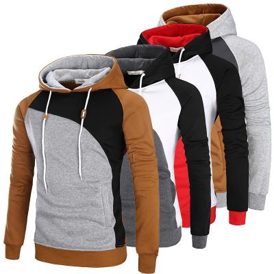 China Men's QUICK DRY Hoodies Bestselling Fashionable Hoodies With Custom Logo Slim Fit Colorblock Sport Hoodie Pullover for sale