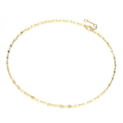 China Accept Refund Money In Case Gold Minimalist Adjustable Chain Silver Double Layered Choker Necklace Necklace Jewelry Gold Chokers For Women Wholesale for sale