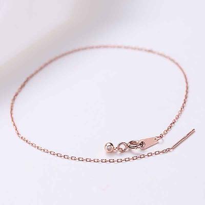 China Accept Refund Money In Case Of Necklace Custom Design 316L Stainless Steel Anklet Bracelet Popular Open Hollow Locking Link Chain Bracelets Wholesale for sale