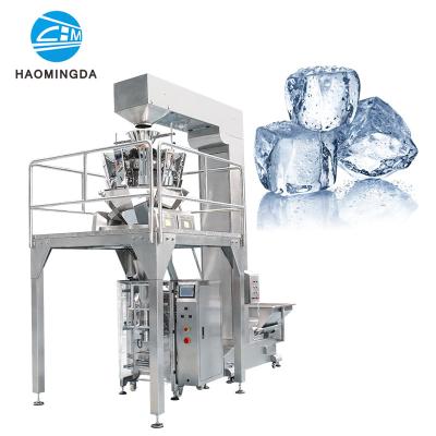 China Express Delivery Frozen Refrigerated Frozen Bag Multi Head Insulation Food Block Weighing Packaging Machinery for sale