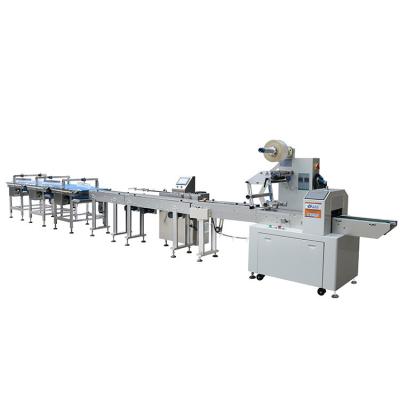 China Hot Selling High Quality Full Automatic Food Biscuits Snack Food Packing Machines for sale