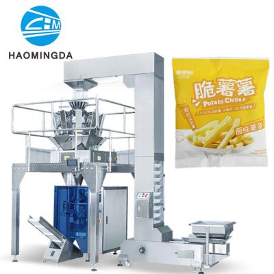 China Multifunctional Customized Potato Chips Food Snacks Vertical Packing Machinery for sale