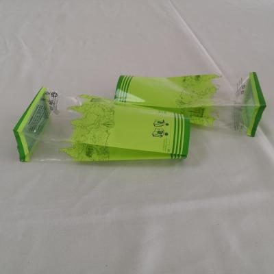 China Recyclable Clear Or Customized Packing Snack Square Bottom 12cm Opp Adhesive Bags For Hair Extension for sale