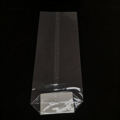 China Recyclable Clear Cellophane Paper Bags 6X19Cm , Ziplock Poly Bags Clear Resealable Cellophane for sale