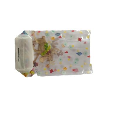 China China Recyclable Square Block Bottom Clear Cellophane Bags , Clear Cellophane Gift Bags For Food for sale