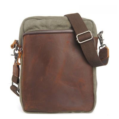 China Wholesale leisure men's shoulder bag factory fashion canvas single shoulder bag. for sale