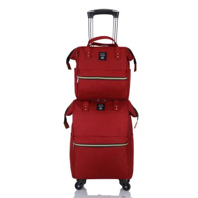 China China Fashion Cheap 2 In 1 Luggage Trolley Bags Travel Bags Luggage for sale