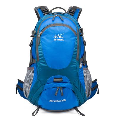 China Waterproof Custom 2021 Nylon Outdoor Sports Backpack Mountaineering Trekking Bags Hiking Backpack for sale