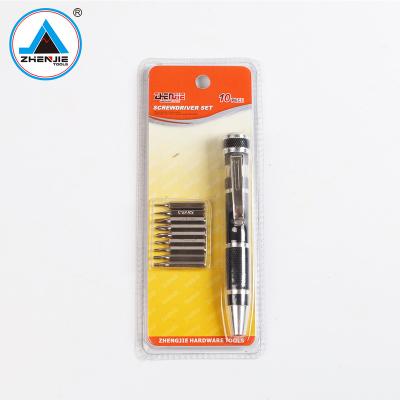 China Muliti-purpose 9 in 1 mini precision screwdriver set for sale