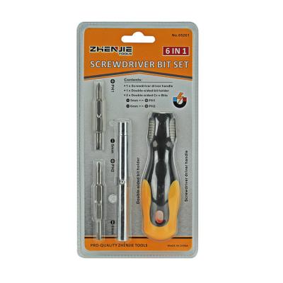 China Multi Function Screwdriver Multi Function Screwdriver Bit Set DIY Tool Household Screwdriver Set for sale