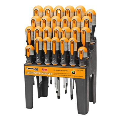 China Steel Magnetic Screwdriver Set Wholesale Factoty Price Multifunctional Screwdriver 26 Pieces for sale