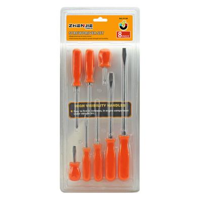 China Multifunctional Screwdriver 8 Pieces Of Different Length Hand Use Screwdriver Set Specifications for sale