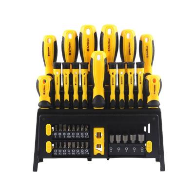 China Combination Tools 39pcs 40crv Slotted Combination Factory China Manufacturer Cheap Bulk Screwdrivers for sale