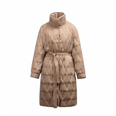 China Winter Fashion Women's Warm Winter Clothing Ladies Waterproof Coat Long For Women for sale