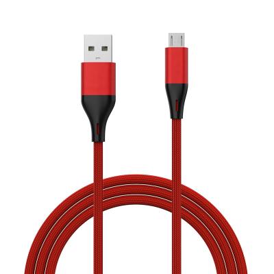 China Charge 5A Cable De Carga Nylon Fast Micro USB Mobile Phone Charging USB Cable Aluminum Alloy Shell for sale