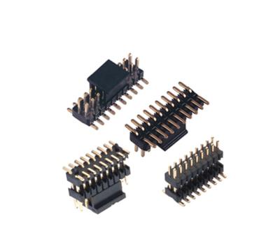 China PCB double row Y end 1.27*2.54mm idc 10pin female connector pin smt header low for sale