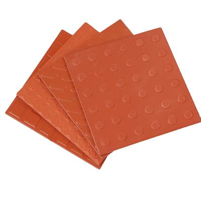 China Clay Exterior Floor Tile Red Non-Slip Wear Resistant Slag Tile Moisture Proof Terracotta Paving Bricks Garden Balcony Kitchen for sale