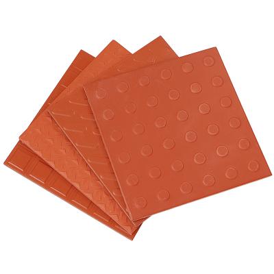 China Anti-Slip Red Tiles 200x200x12 mm Clay Clinker Brick Terracotta Floor Non-Slip Moisture Proof Outdoor Slag Tiles Cheap Terrace Balcony for sale