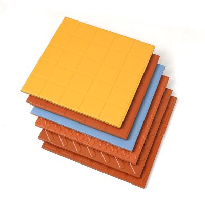 China Gray Clinker Tiles Moisture Proof Anti-Slip 36 Grids 12 Non-Slip Outdoor Clay Clinker Brick Gray Squares Terracotta Tiles 300x300 for sale