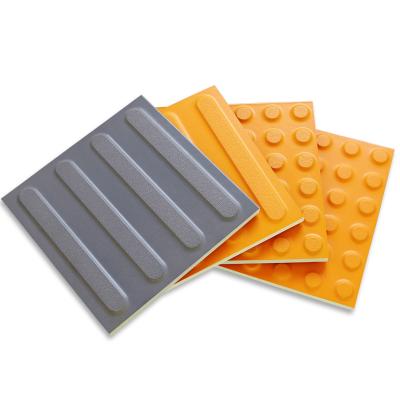 China CLASSIC Safety Guiding Ceramic Tactile Paving Tile Traceable Warnings For Blinds On Sale for sale