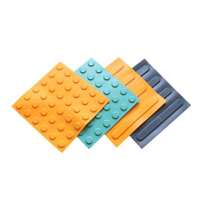 China China Wholesale Modern Safety Tiles Guide Rubber Tactile Indicators Of Blind Public Facilities for sale