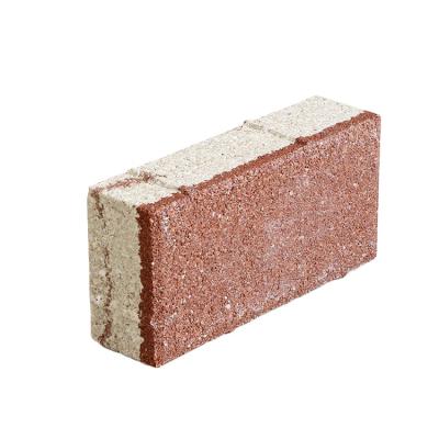 China Permeable Paving Garden Clay Water Permeable Ceramic Driveway Bricks 100x200x50 mm Sidewalk Corner Pervious Red High Quality Bricks Bricks for sale