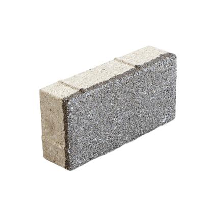 China Pervious Paving Garden Clay Pervious Bricks Ceramic Driveway 100x200 Mm Black Corner Bricks High Quality Water Permeable Sidewalk Bricks for sale