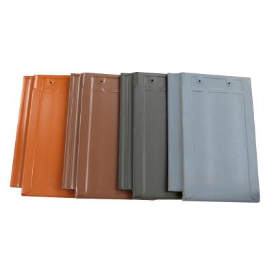 China Factory Outlets Japanese Style Clay Plain Roofing Tile And Waterproof Accessories For House Villa Hotel for sale