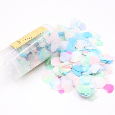 China Colorful Fast Shipping Funny Wedding Party Decoration Hand Push Popper Creative Romantic Confetti Ready Prop for Party Confetti Cannon for sale