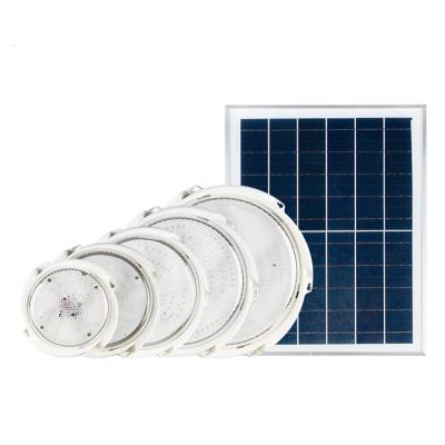 China High Quality 50w 100w 200w LED Solar Ceiling Light Outdoor Mounted Remote Control Indoor Solar Ceiling Light Led Solar Light for sale