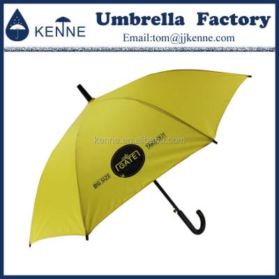 China Polyester Manufacturers Direct Selling Chinese Strong Windproof Straight Promotional Umbrella for sale