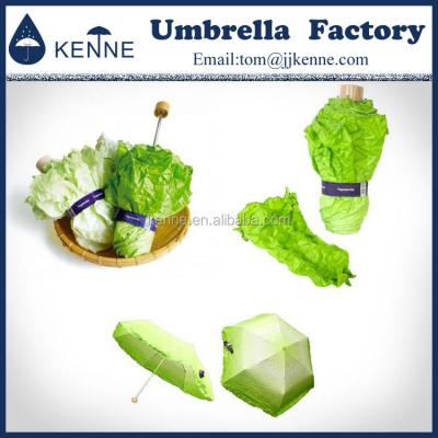 China Polyester Lettuce Umbrella for sale