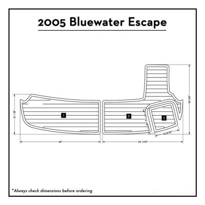 Chine Sautez non EVA Foam Faux Teak Marine ensabotent non des protections à vendre